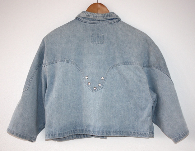 Vintage Jacke Jeans Hipster oversize