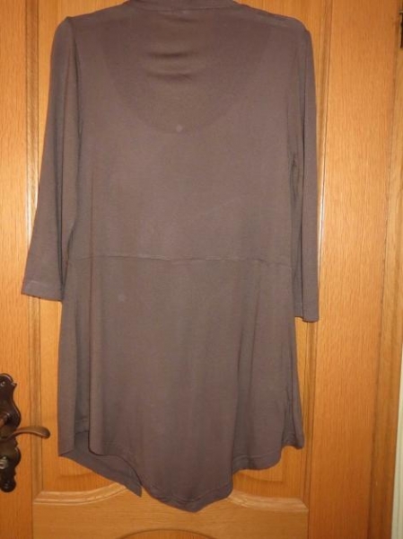 Tunika,3/4Arm,oliv-beige