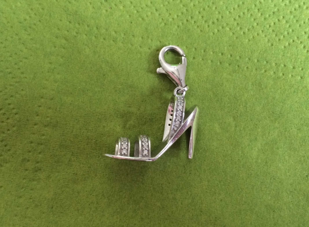 Esprit Charm High Heel Steine neu Bettelarmband Schuh