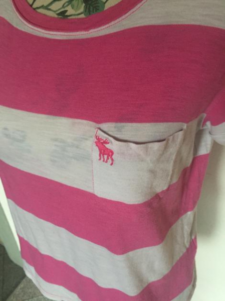 Gestreiftes T-Shirt von A&F