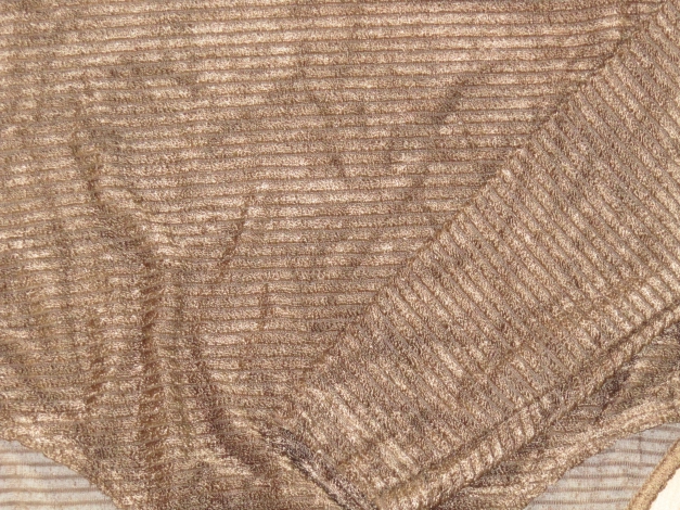 Braun beiger Bodys mit Streifenmuster Gr.M