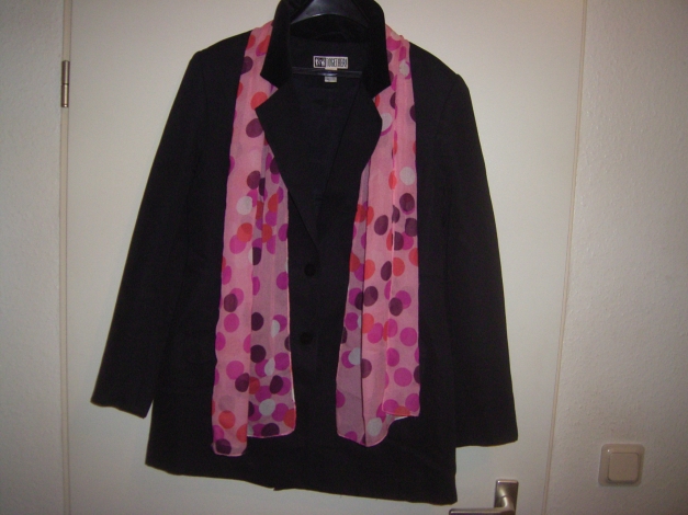 Blazer mit Schösschen schwarz Together Gr.36