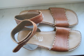 RIEKER  Leder Sandalen  Schuhe Trendi