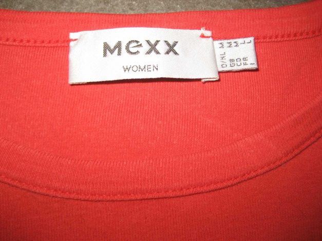 Mexx Shirt - T-Shirt, Gr M, rot, Basic