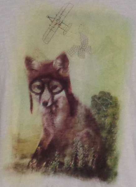 Sweatshirt Fuchs Print 