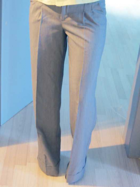 Orsay weite Hose marlene Palazzo grau Orsay XS Schlaghose wide leg