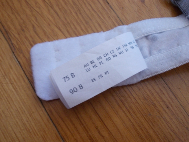 Neuer! BH, 75B, von C&A Lingerie, weiß grau floral mit Spitze