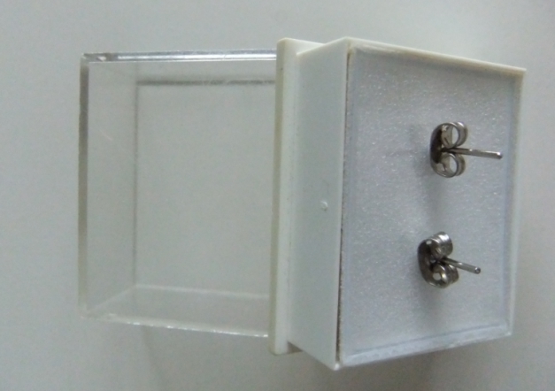 Ohrstecker Ohringe PEACE Frieden Rune Silber 