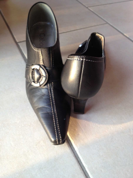 Gabor / schwarze Ankleboots