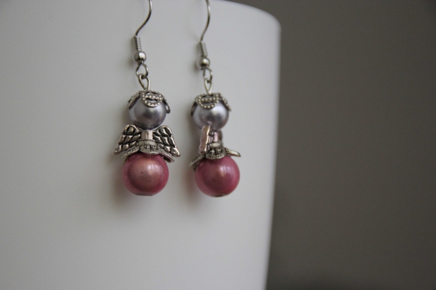 DIY Ohrhänger Schutzengel Little Lilac