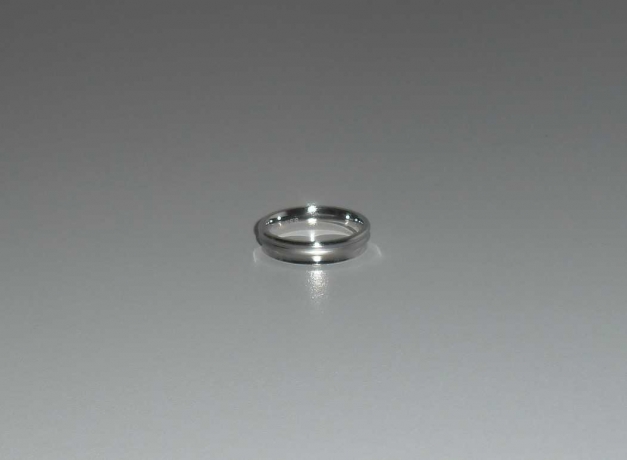 Schön designter Ring, Edelstahl 19,7 mm