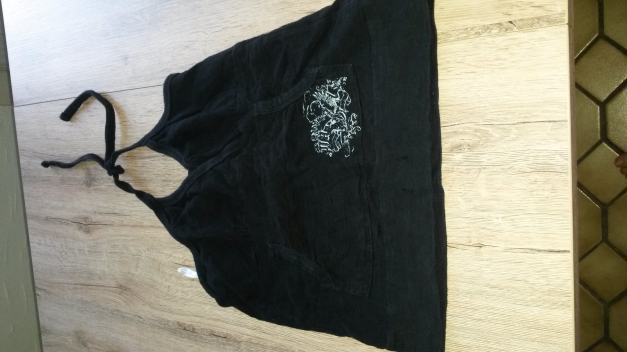 sexy schwarzes Sommertop