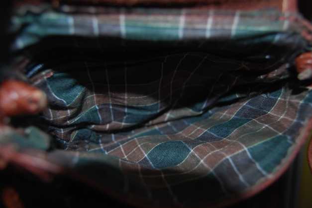 Leder Vintage Umhängetasche Tasche Trendi