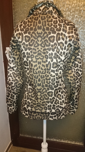 Plusminus Chiemsee Softshell-Jacke Leo Leopard Strass S 36/38