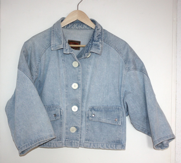 Vintage Jacke Jeans Hipster oversize