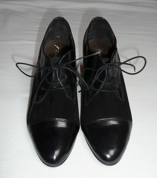 Giorgio Picino Lace Up Schnür - Pumps 36 schwarz NEU