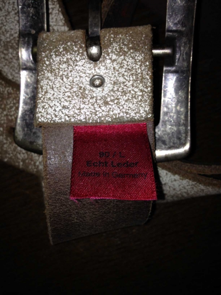 vintage Gürtel/ Leder