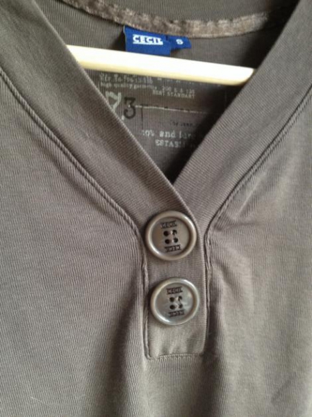 Braunes Shirt von Cecil