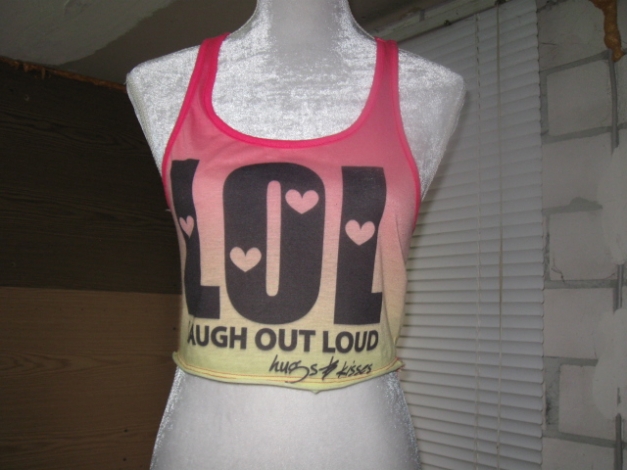 *** Tank Top ~ Kurz ~ Neon *** 