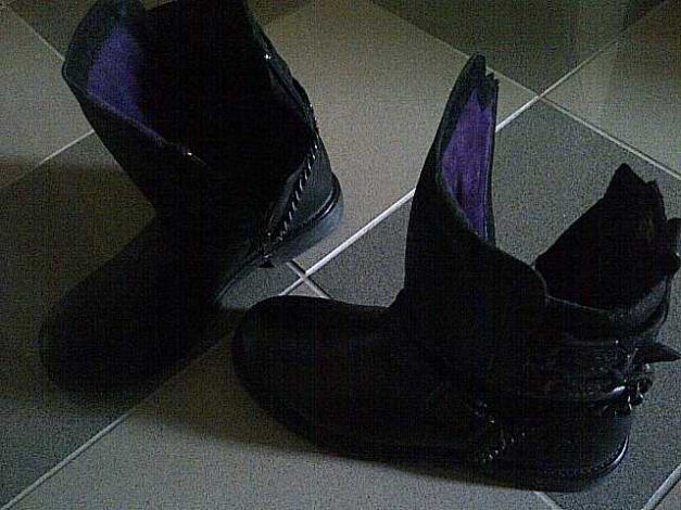 BRONX Lederboots Biker  Gr. 40  (39)