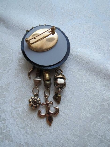 Vintage Brosche, sehr schön