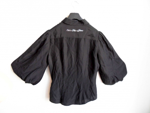Traumhafte leichte Seidenbluse Gr. M 36 38 von Calvin Klein Jeans mit Glockenärmeln