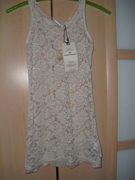 Nagelneues sexy Spitzentanktop von Tom Talior