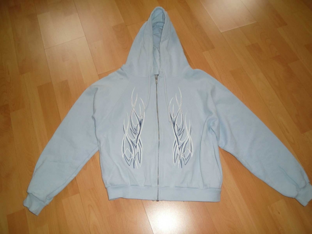 Shirt-Jacke mit Kapuze, Gr. M, von promodora