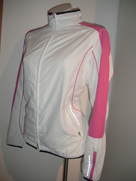 Jacke/Laufjacke weiss Gr. 40 Neu