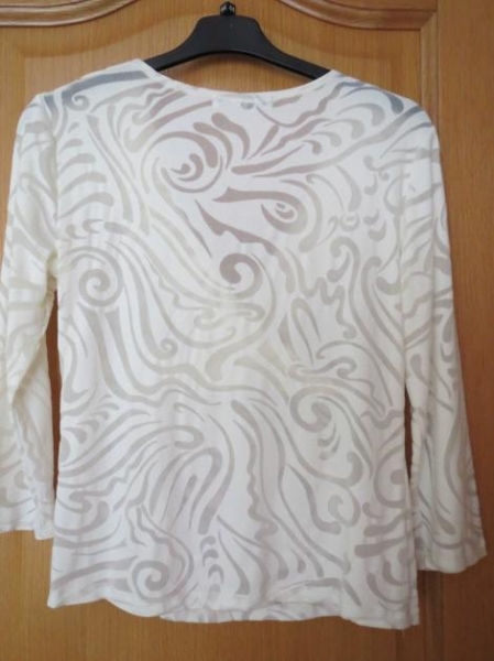 Oberteil (sehr schick),3/4Arm,leicht transparent