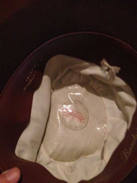 vintage Hut aus den 40er von Florida Braun von Resolut modal Gala