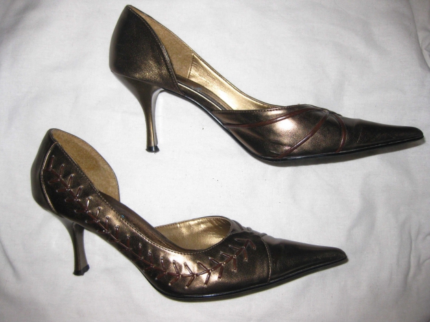  stylish elegante Pumps gold/bronze  