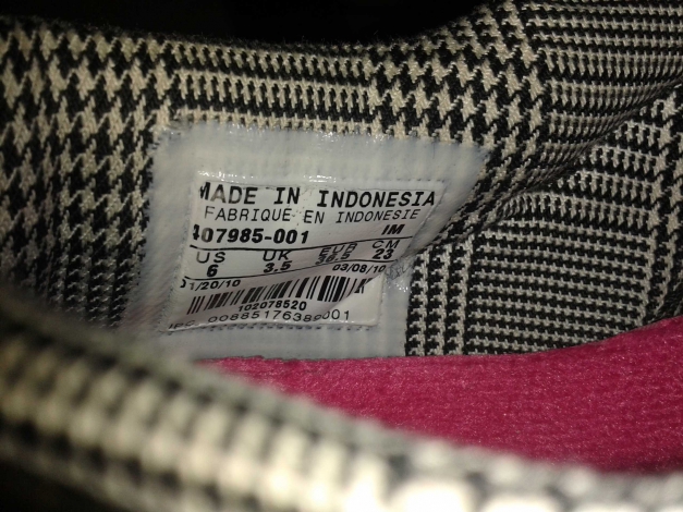 Nike Capri II W Schuhe schwarz/pink, Größe 36,5