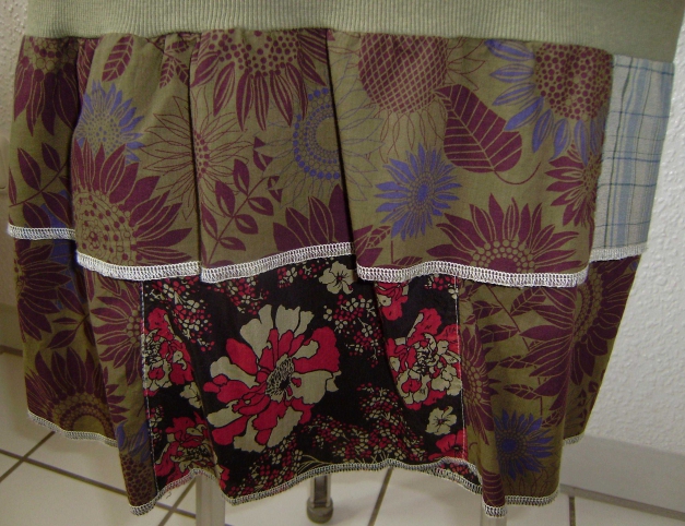 Ausgefallenes Mini Kleid oder Tunika, ärmellos, Gr. M 