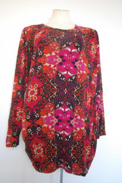 M & S  Longtunika  Oberteil   Blümchen  Trendi