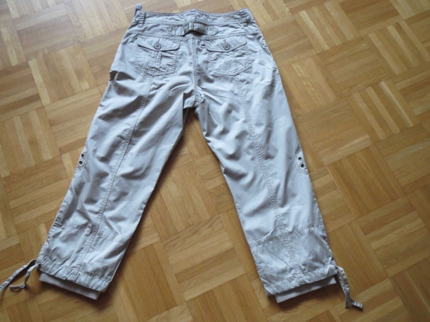 Hose (beige), sportlich, beige, neuwertig