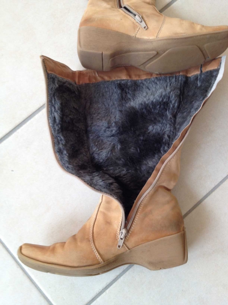 warm gefütterte italienische Stiefel