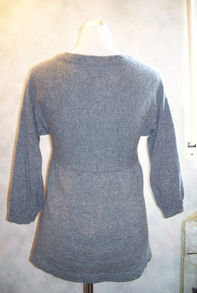 BLUE SEVEN// Graues Oberteil mit Wollanteil