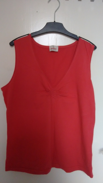 pinkrotes Tanktop Gr. 44