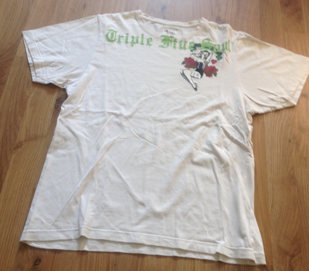 Weißes Shirt von Triple Five Soul