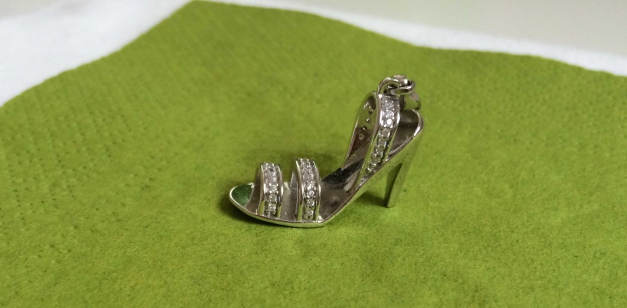 Esprit Charm High Heel Steine neu Bettelarmband Schuh