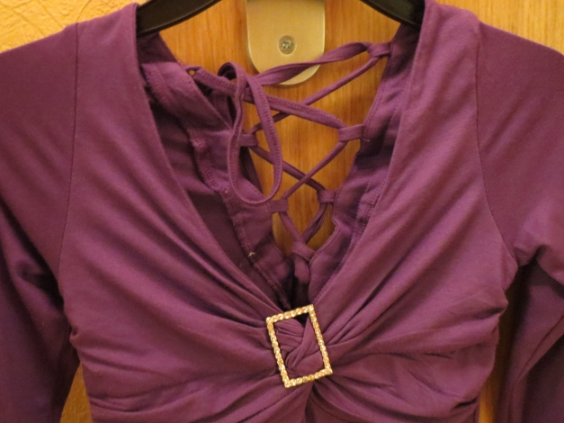 Shirt, Oberteil, Gr.36/38, lila 