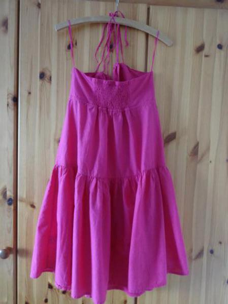 Neues Neckholderkleid pink H&M