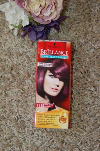 Schwarzkopf Brillance Creme Glanz Tönung T888 dunkle Kirsche