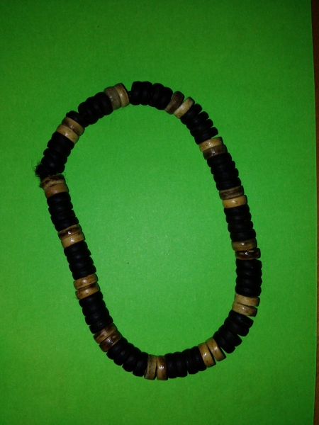 Armband hell- und dunkelbraun