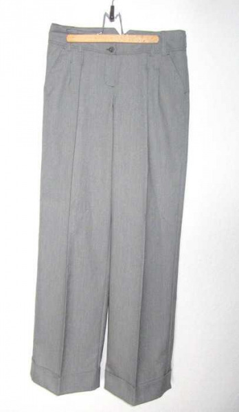 Orsay weite Hose marlene Palazzo grau Orsay XS Schlaghose wide leg