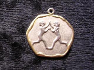 Kettenanhänger Zwilling