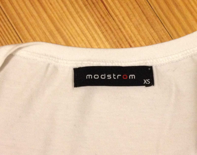 Modström black & white Look Shirt XS ( 32 - 34 )