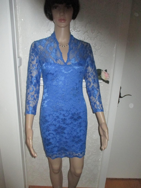 NEU * Sexy * Lace- Spitzen * Bodycon * Abend * Ausgeh * Cocktail * Party * Bodycon * Mini- Kleid 