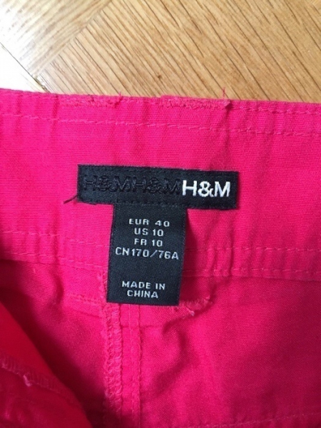 Sommershorts pink H&M